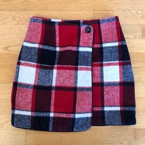 Twik plaid miniskirt